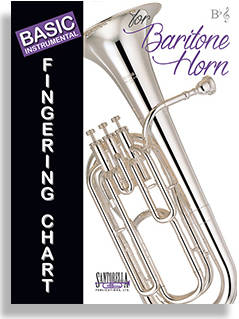 Santorella Publications - Basic Fingering Chart For Baritone Horn TC