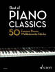 Schott - Best of Piano Classics: 50 Famous Pieces - Heumann - Piano - Book