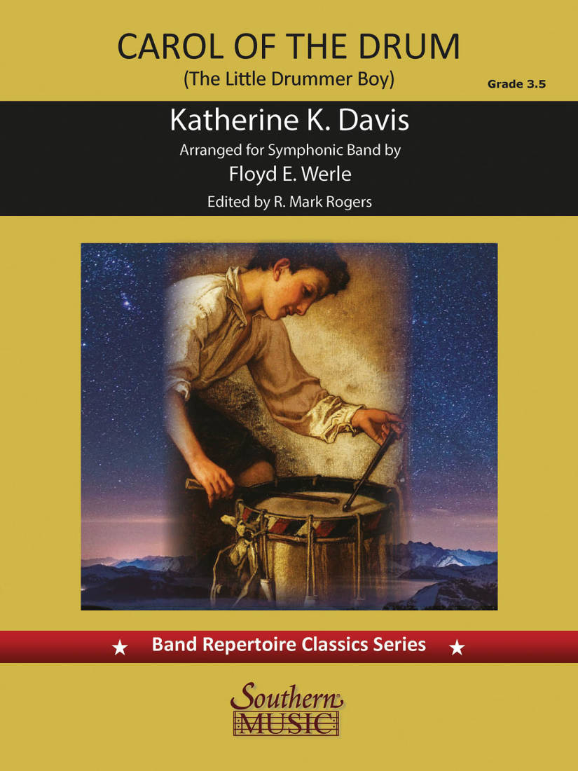 Carol of the Drum (The Little Drummer Boy) - Davis/Werle - Concert Band - Gr. 3.5