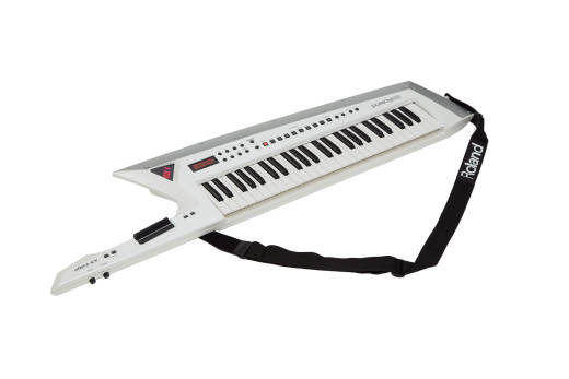 AX-Edge 49 Note Keytar Synthesizer - White