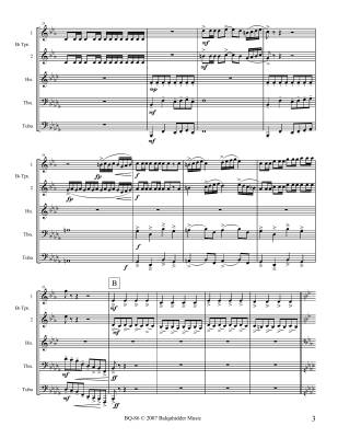 Escape - McKee - Brass Quintet - Score/Parts
