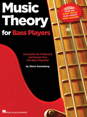 Hal Leonard - Music Theory for Bass Players: Demystify the Fretboard and Reveal Your Full Bass Potential! - Gorenberg - Book/Media Online
