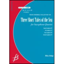 Bravo Music  Inc - Three Short Tales of the Sea for Saxophone Quartet - Ishige - Score/Parts