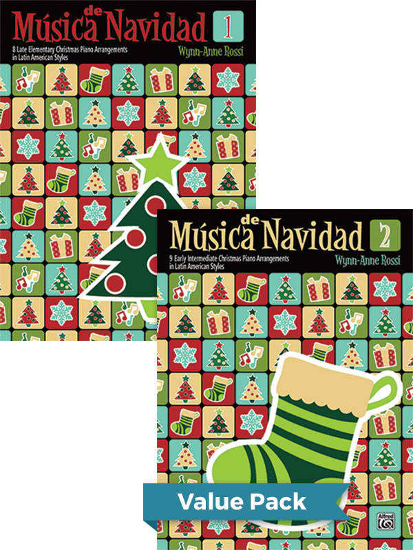 Musica de Navidad, Books 1 & 2 - Rossi - Piano - Books (Value Pack)