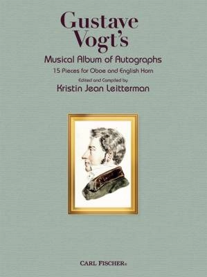 Carl Fischer - Gustave Vogts Musical Album of Autographs - Leitterman - Oboe or English Horn/Piano - Book