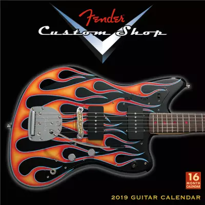 Calendrier mural Fender Custom Shop 2019