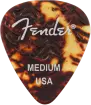 Fender - 351 Shape Wavelength Celluloid Picks, 6-Pack - Medium, Tortoise Shell