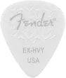 Fender - 351 Shape Wavelength Celluloid Picks, 6-Pack - X-Heavy, White