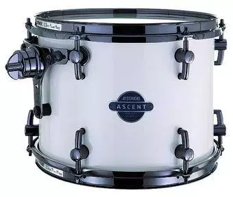 Ascent Stage 3 5-Piece Drum Kit with Hardware - Creme White