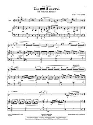 Scrapbook, Vol. I for Flute and Piano - Schocker - Book