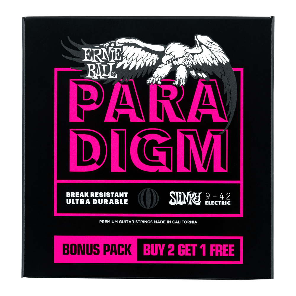 Paradigm Electric Guitar Strings - 9-42 (3 Pack)