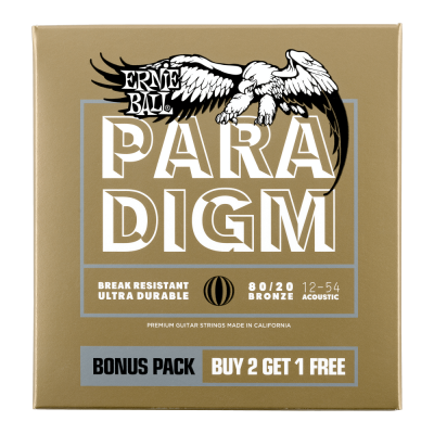 Paradigm Acoustic Strings - 80/20 - 12-54 (3 Pack)