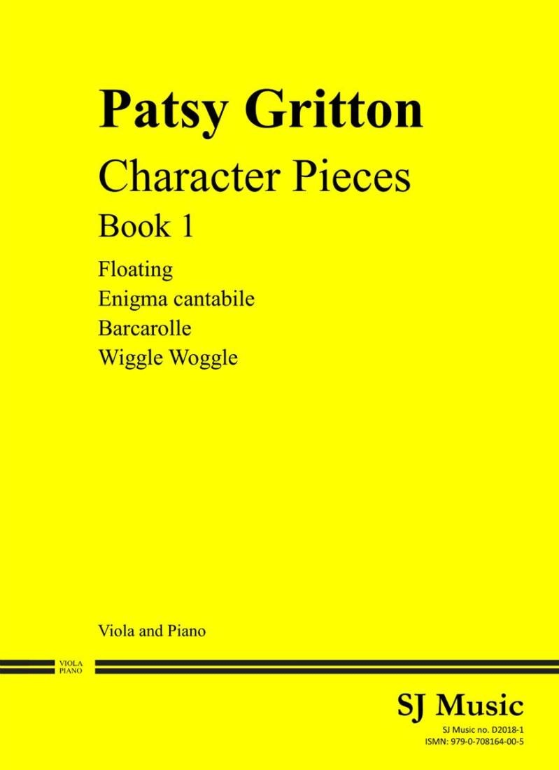 Character Pieces Book 1 - Gritton - Viola/Piano - Book
