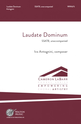 Laudate Dominum - Antognini - SSATB