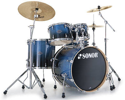 Essential Force Stage 3 5-Piece Drum Kit with Hardware - Blue Fade