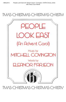 People Look East (An Advent Carol) - Farjeon/Covington - SATB