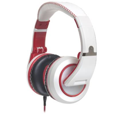CAD Audio - MH510 Closed-Back Studio Headphones - White/Red