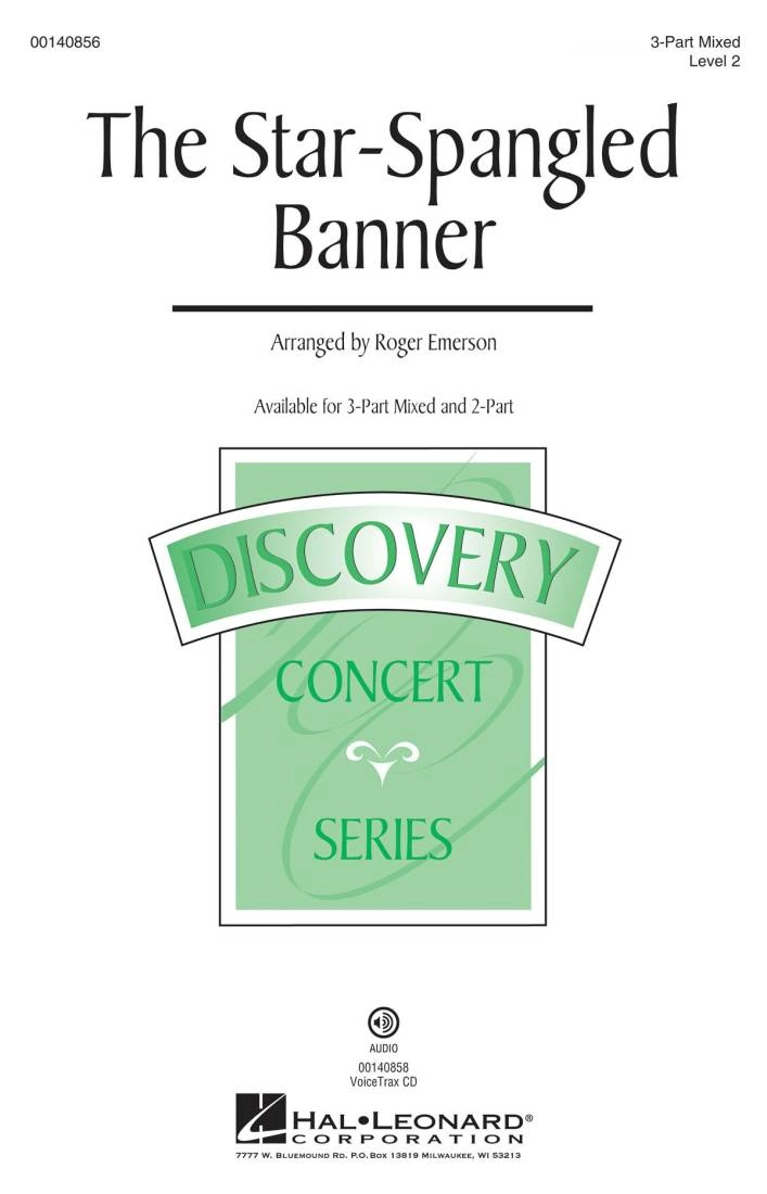 The Star-Spangled Banner - Key/Smith/Emerson - 3pt Mixed