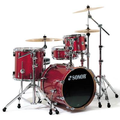 Select Force Jungle Drum Kit - Red Sparkle