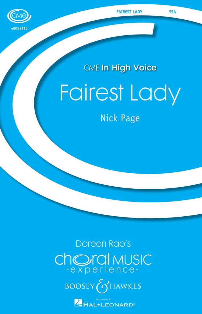 Fairest Lady - Page - SSA