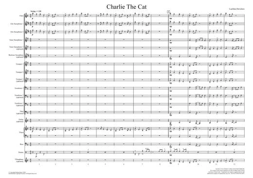 Charlie the Cat - Davidson - Jazz Ensemble - Gr. 1