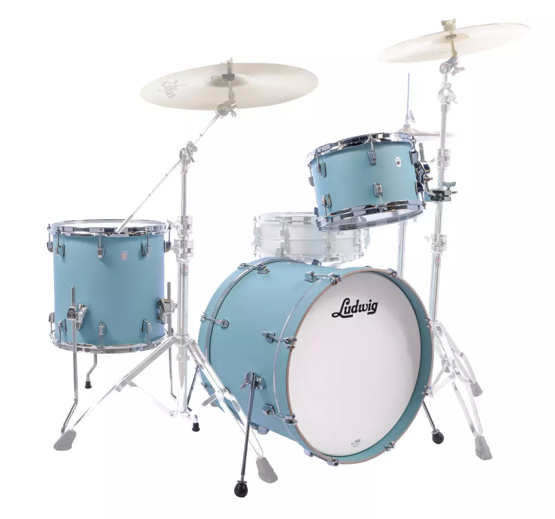NeuSonic 3-Piece Shell Pack (22,12,16) - Skyline Blue