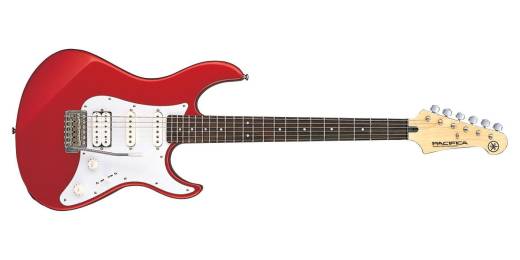 Pacifica PAC012 Electric Guitar - Red Metallic