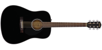 Fender - CD-60S Dreadnought Acoustic Guitar - Black