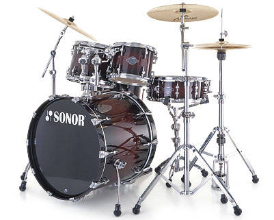 Select Force Stage 3 5-Piece Drum Kit with Hardware - Brown Burst