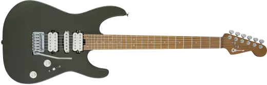 Pro-Mod DK24 HSH Electric Guitar w/Caramelized Maple Fingerboard - Matte Army Drab