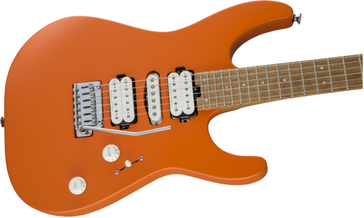 Pro-Mod DK24 HSH Electric Guitar w/Caramelized Maple Fingerboard - Satin Orange Crush