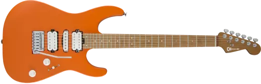 Pro-Mod DK24 HSH Electric Guitar w/Caramelized Maple Fingerboard - Satin Orange Crush
