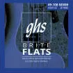 GHS Strings - Brite Flats Electric Bass Strings (38 Winding) - Long Scale, Medium, 5-String