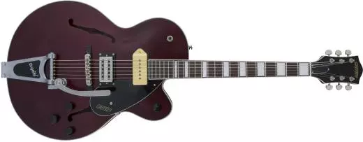 G2420T-P90 Limited Edition Streamliner Hollow Body P90 with Bigsby, Rosewood Fingerboard - Midnight Wine Satin