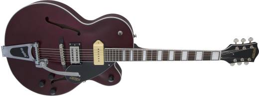 G2420T-P90 Limited Edition Streamliner Hollow Body P90 with Bigsby, Rosewood Fingerboard - Midnight Wine Satin