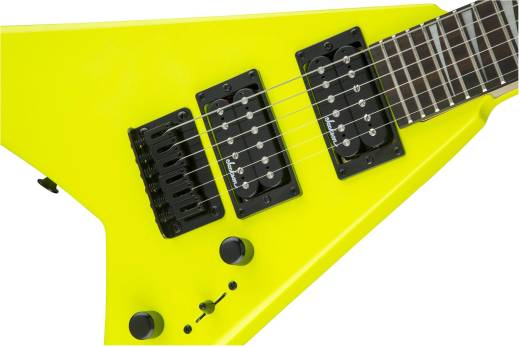 JS Series RR Minion JS1X, Amaranth Fingerboard - Neon Yellow