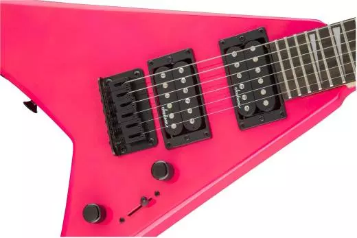 JS Series RR Minion JS1X, Amaranth Fingerboard - Neon Pink
