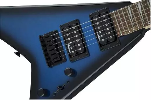 JS Series RR Minion JS1X, Amaranth Fingerboard - Metallic Blue Burst