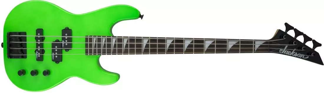 JS Series Concert Bass Minion JS1X, Amaranth Fingerboard - Neon Green