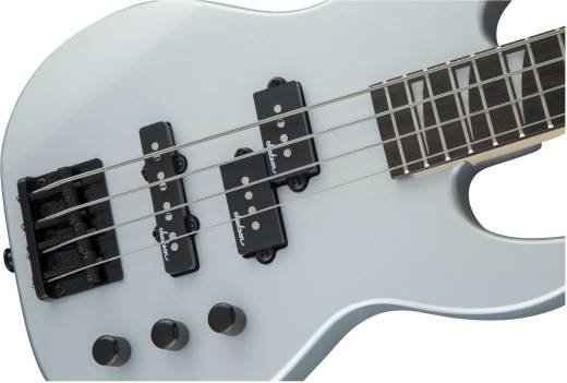 JS Series Concert Bass Minion JS1X, Amaranth Fingerboard - Satin Silver
