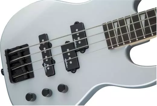 JS Series Concert Bass Minion JS1X, Amaranth Fingerboard - Satin Silver