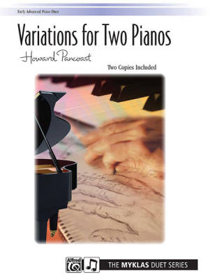 Variations for Two Pianos - Pancoast - Piano Duet (2 Pianos, 4 Hands - Sheet Music