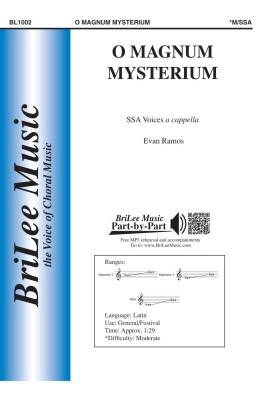 BriLee Music Publishing - O Magnum Mysterium - Ramos - SSA