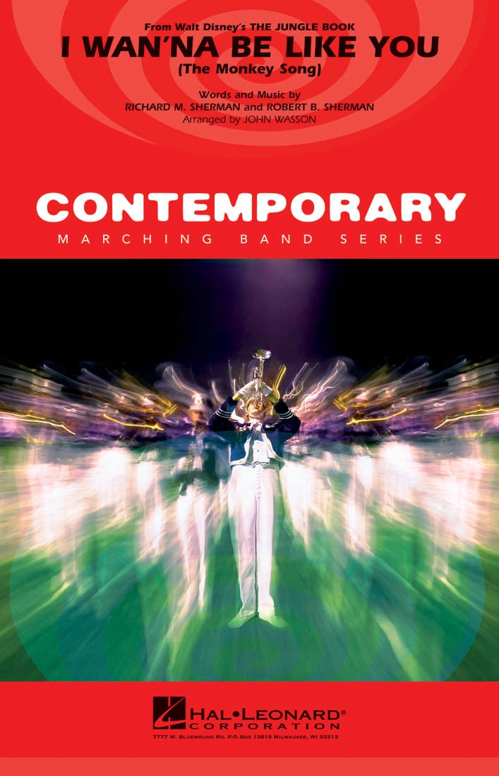I Wan\'na Be Like You (The Monkey Song) - Sherman/Sherman/Wasson - Marching Band - Gr. 4