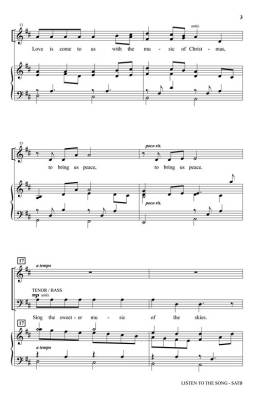 Listen to the Song- Metzger - SATB