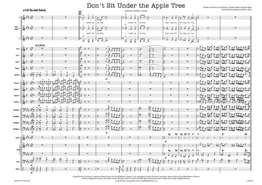 Don\'t Sit Under the Apple Tree - Brown/Tobias/Stept/Collins - Jazz Ensemble - Gr. 4