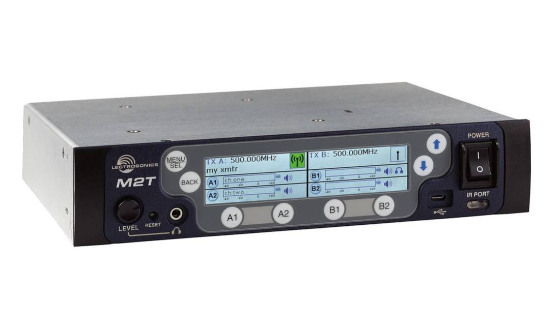 MT2 IEM/IFB Transmitter w/Dante Inputs