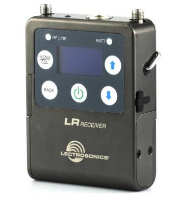 L-Series LR Hybrid Portable Wireless Receiver (A1: 470.100 to 537.575 MHz)