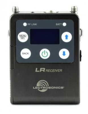 Lectrosonics - Rcepteur portable sans fil hybride sans fil LR de la srie L (A1 : 470.100  537.575 MHz)