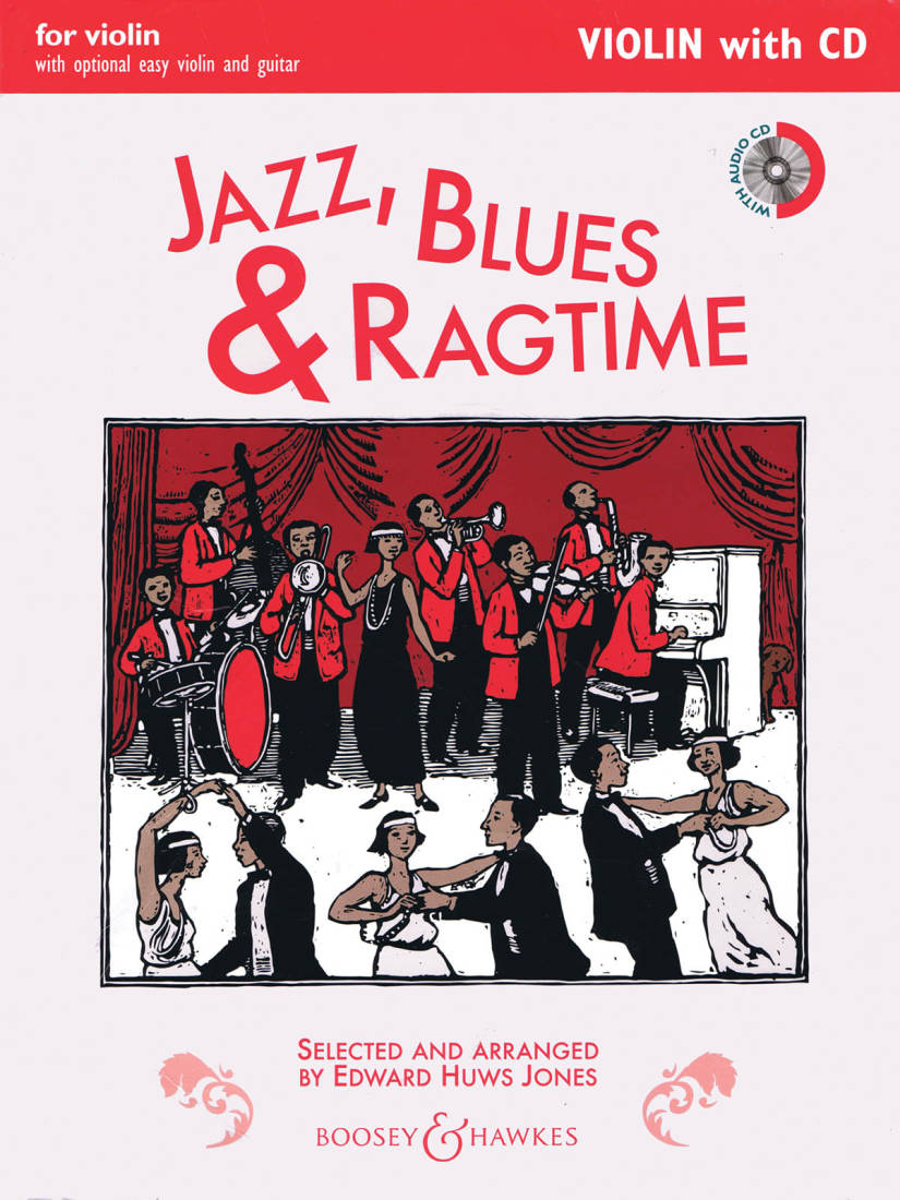 Jazz, Blues & Ragtime, Violin Edition - Jones - Violin - Book/CD